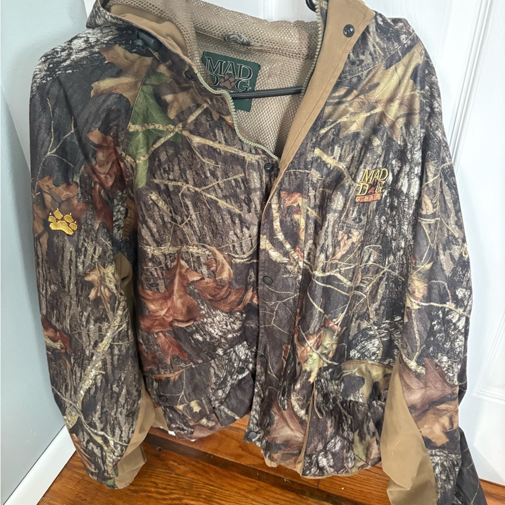 Mad dog camo rain jacket and pants